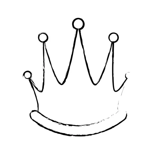 Icoana coroanei regale — Vector de stoc