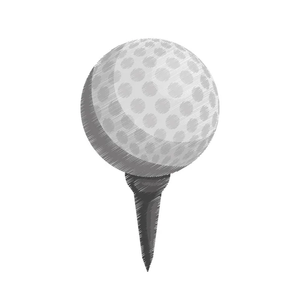 Golf icon image — Stock Vector