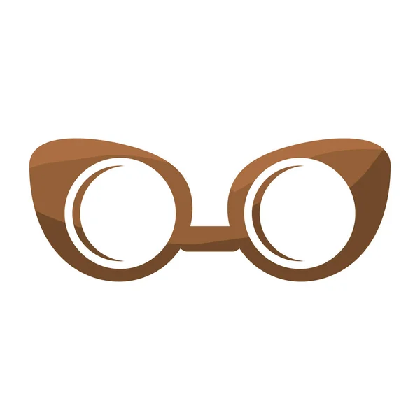 Óculos ícone acessório —  Vetores de Stock