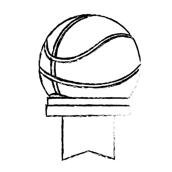 농구 스포츠 디자인 — 스톡 벡터