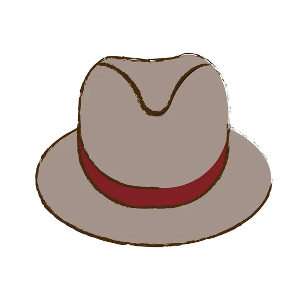 Ícone de chapéu clássico imagem — Vetor de Stock