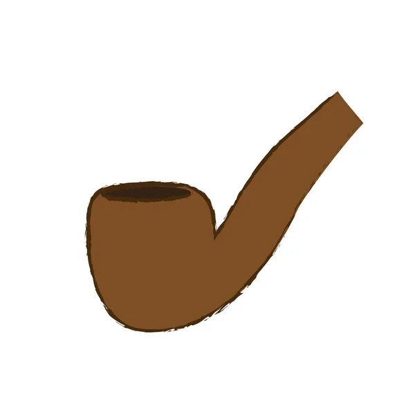 Obraz ikony rura palenia — Wektor stockowy