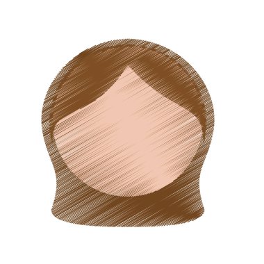 karikatür kadın simgesi