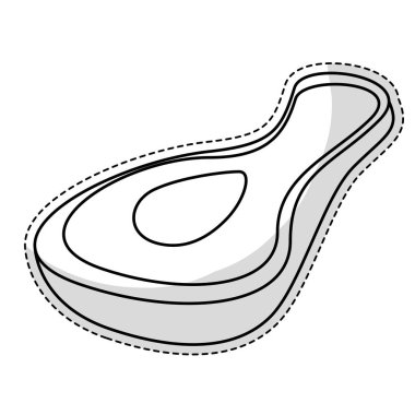 Avokado sebze simgesi