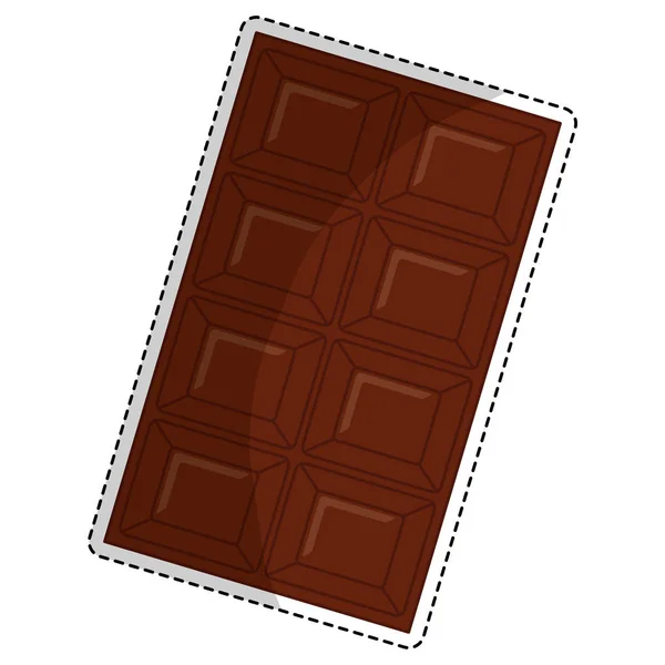 Ícone de chocolate doce — Vetor de Stock