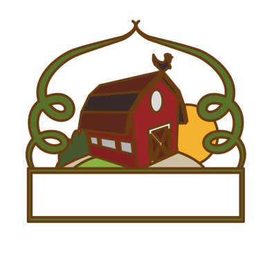 çiftlik barn simgesi