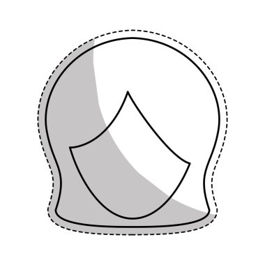 kadın yüzü simgesi