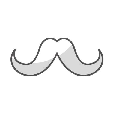 Vintage tarzı bıyık simge görüntüsü