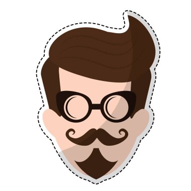 hipster adam simge görüntüsü