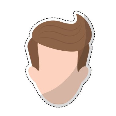 adam portre simge görüntüsü