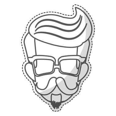 hipster adam simge görüntüsü