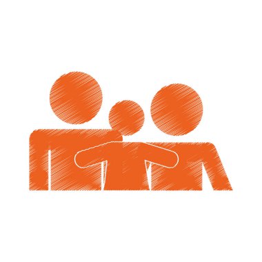 geleneksel aile simge görüntüsü