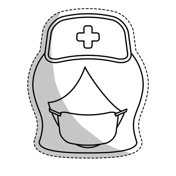 Icône médecin — Image vectorielle