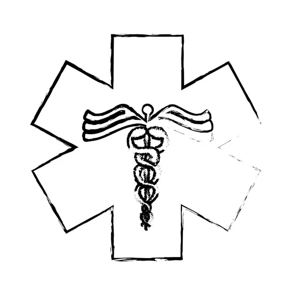 Medische symboolpictogram — Stockvector