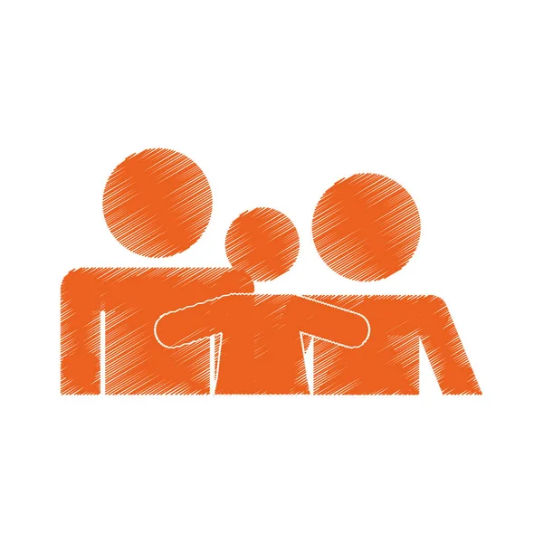 geleneksel aile simge görüntüsü