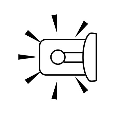 Alarm uyarı güvenlik uyarı anahat