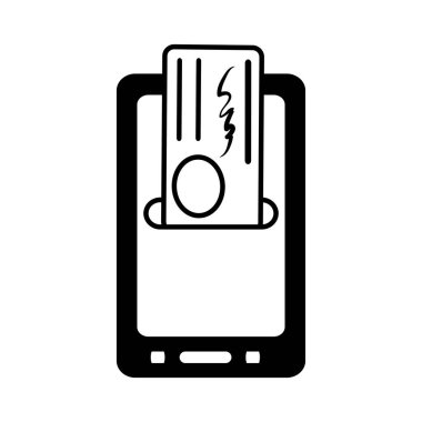 banka online e-ticaret simgesi