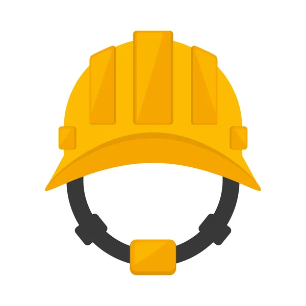 Cabeça capacete proteção industrial —  Vetores de Stock