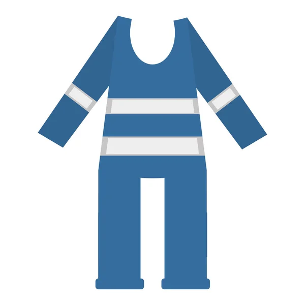 Ochranné modré barvy bundy — Stockový vektor