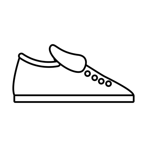 Sapatos casual ícone masculino —  Vetores de Stock
