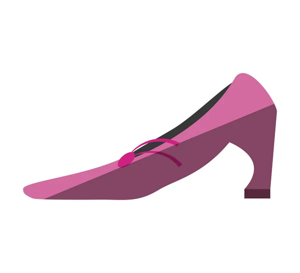 Ícone calcanhar sapato feminino —  Vetores de Stock