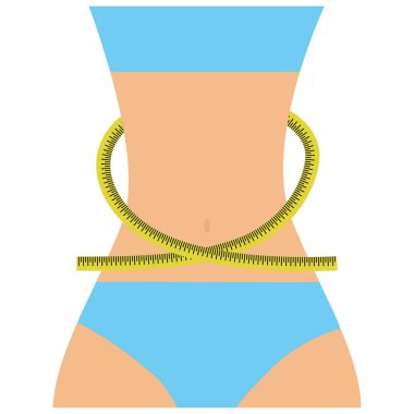 kadın vücut fitness simgesi