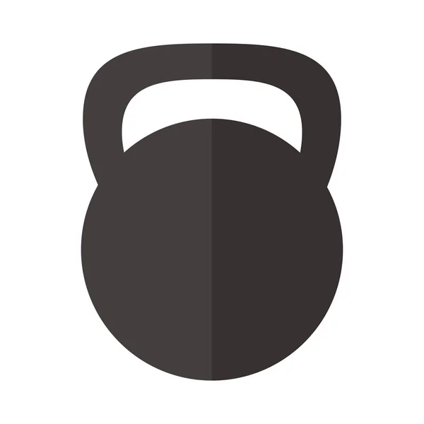 Gewichtheben Fitnessstudio Zubehör-Symbol — Stockvektor