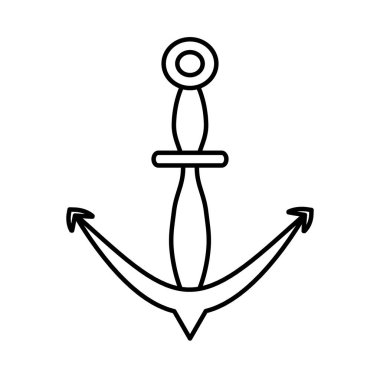 çapa deniz deniz işareti anahat