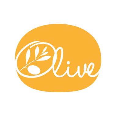 zeytinyağı sarı etiket tasarımı