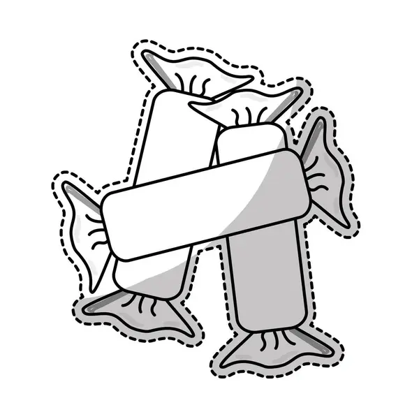 Gambar ikon permen - Stok Vektor