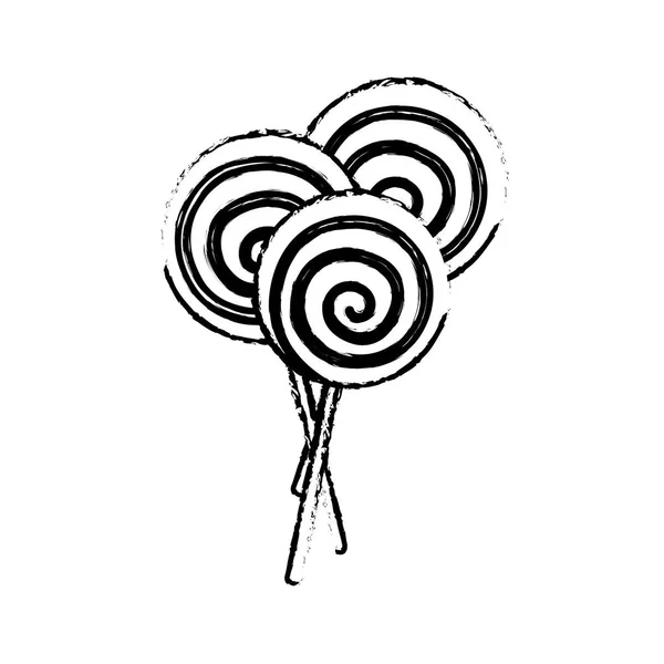 Symbolbild Süßigkeiten — Stockvektor