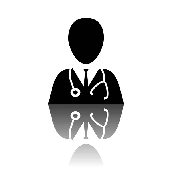 Medical doctor icon image — Stock Vector
