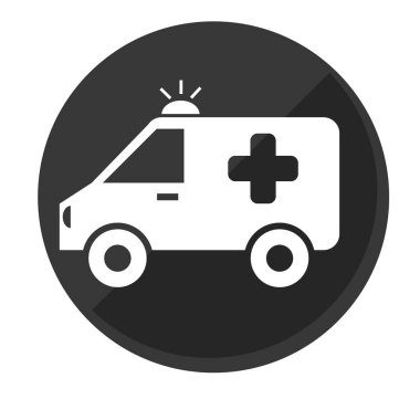 Ambulans kamyon simge görüntüsü
