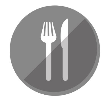 çatal çatal ve bıçak simge görüntüsü