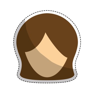 meçhul kadın baş simge görüntüsü