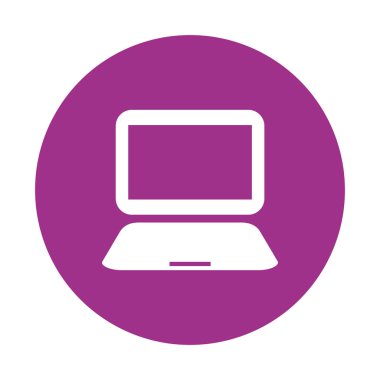 dizüstü bilgisayar düğme simgesinin resmi