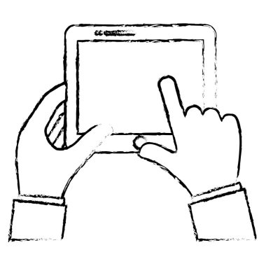 Tablet dijital aygıt simgesinin resmi