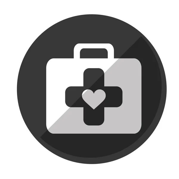 First aid kit icon image — Stock Vector