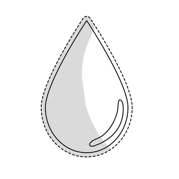Imagen de icono de gota de agua — Archivo Imágenes Vectoriales