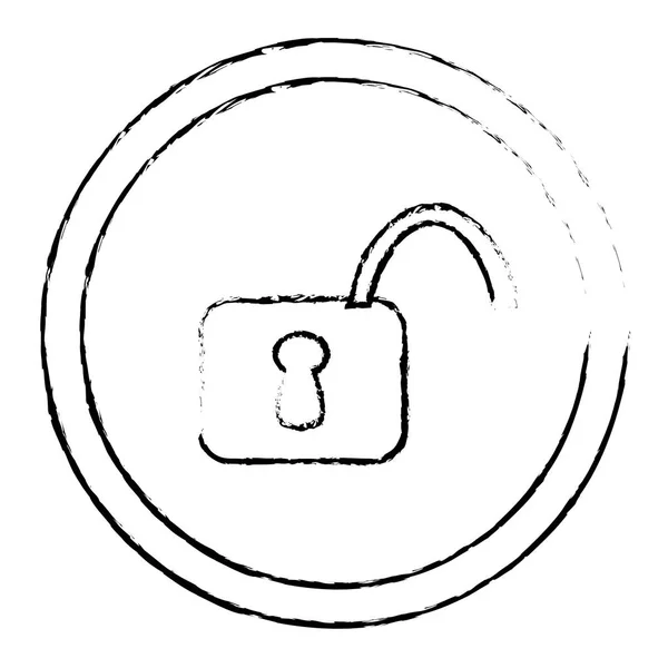 Изображение значка безопасности — стоковый вектор