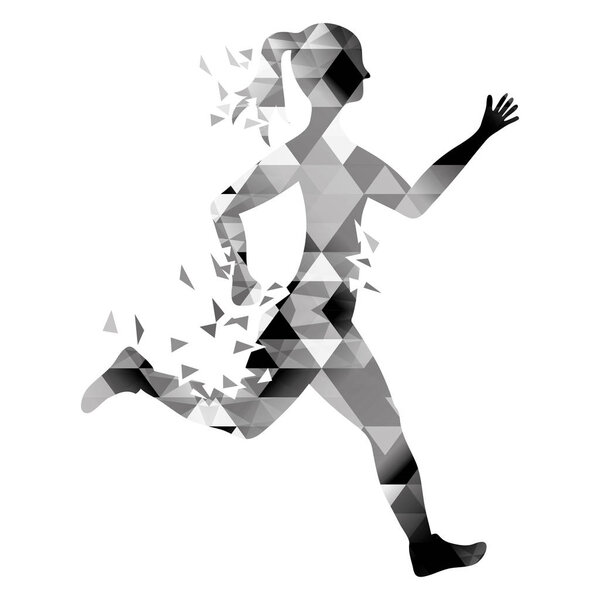 woman running fitness