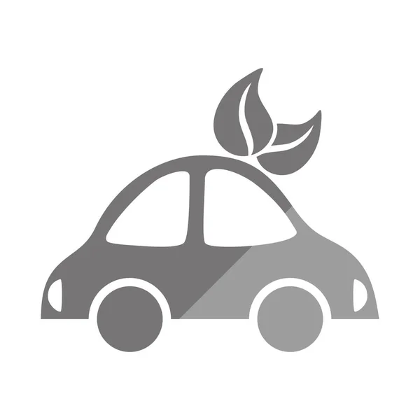 Símbolo del coche eléctrico — Vector de stock
