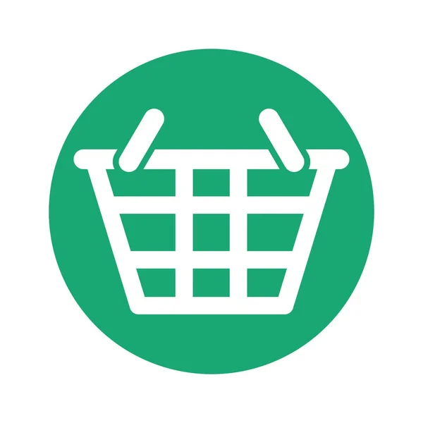 Shopping basket symbol — Stock vektor