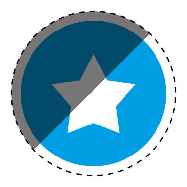 Yalıtılmış yıldız sembolü