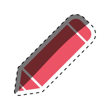 İzole kalem simgesi