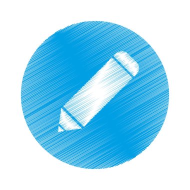 İzole kalem simgesi