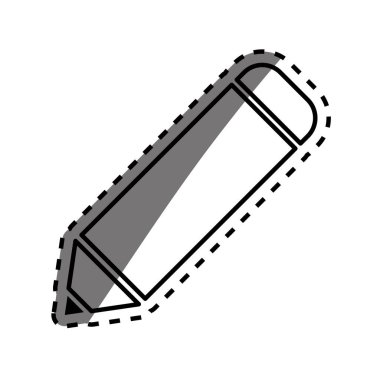 İzole kalem simgesi