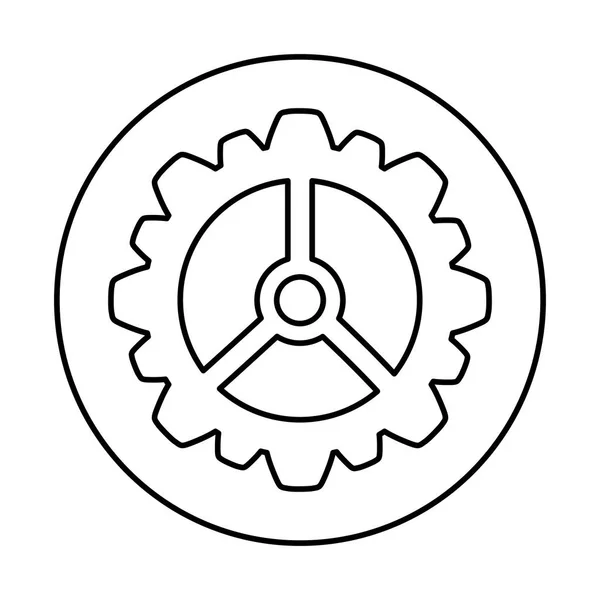 Gear cog wheel — Stock Vector