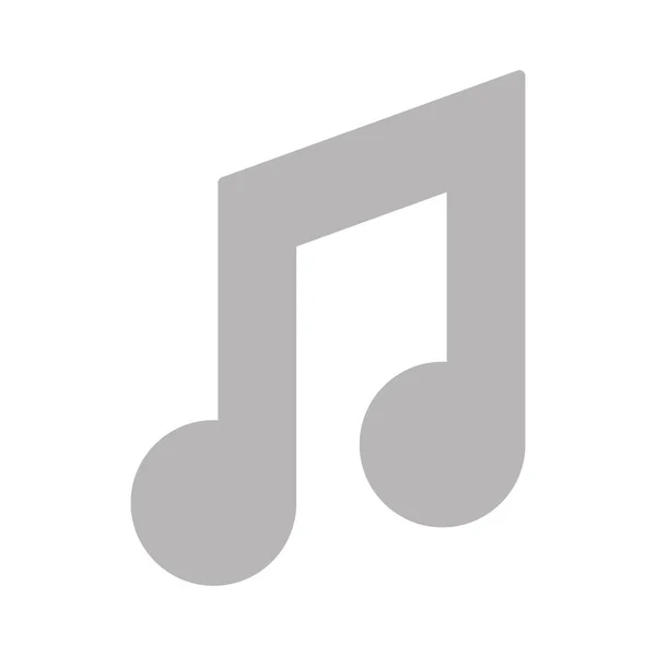 Symbole de note de musique — Image vectorielle