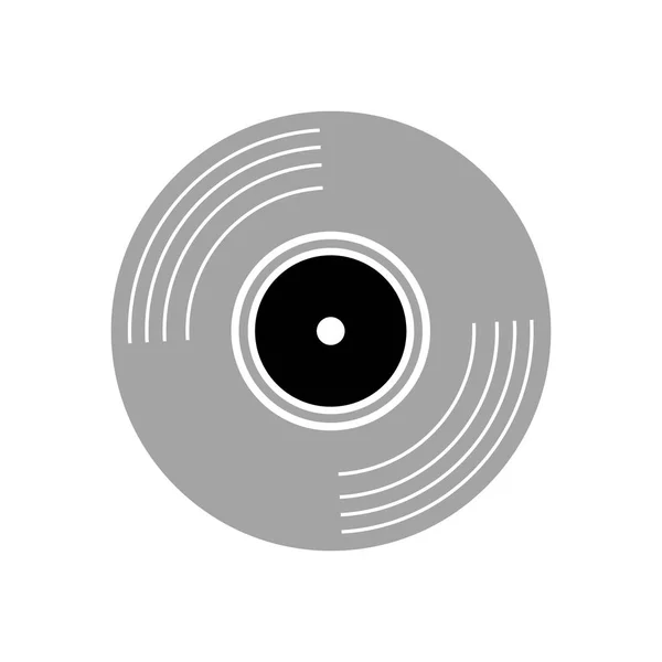 Vinylschallplatte — Stockvektor